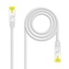 Nanocable 10201901-W cavo di rete Bianco 1 m Cat6a SF/UTP S-FTP