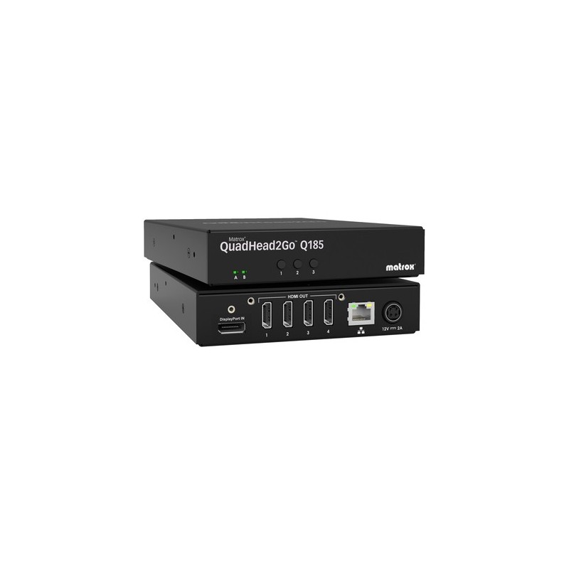 Matrox QuadHead2Go Q185 Multi-Monitor Controller Appliance / Q2G-DP4K