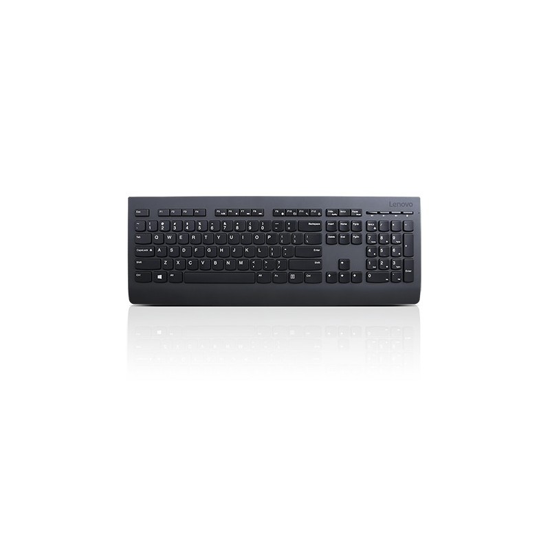 Lenovo 4X30H56873 tastiera RF Wireless QWERTY Inglese UK Nero