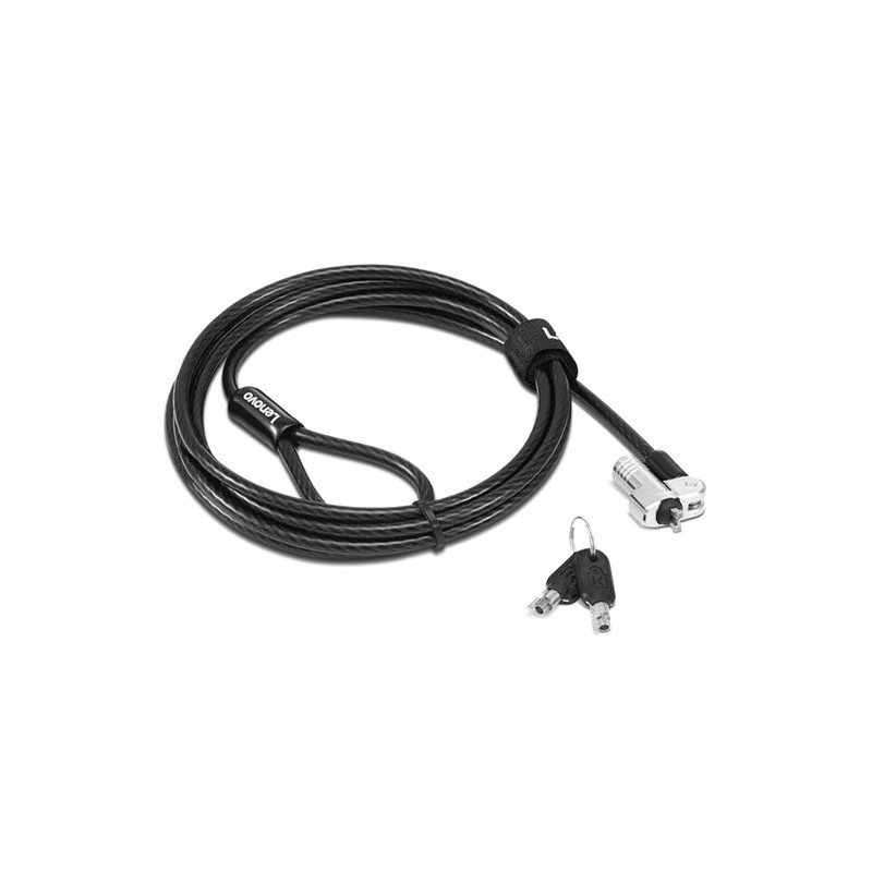 Lenovo NanoSaver cavo di sicurezza Nero 18 m