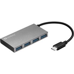 Sandberg USB-C to 4 xUSB 30 Pocket Hub