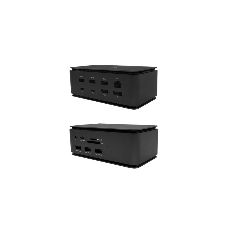 i-tec Metal USB4 Docking station Dual 4K HDMI DP + Power Delivery 80 W