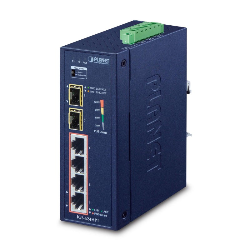 IP30 6-Port Gigabit Switch