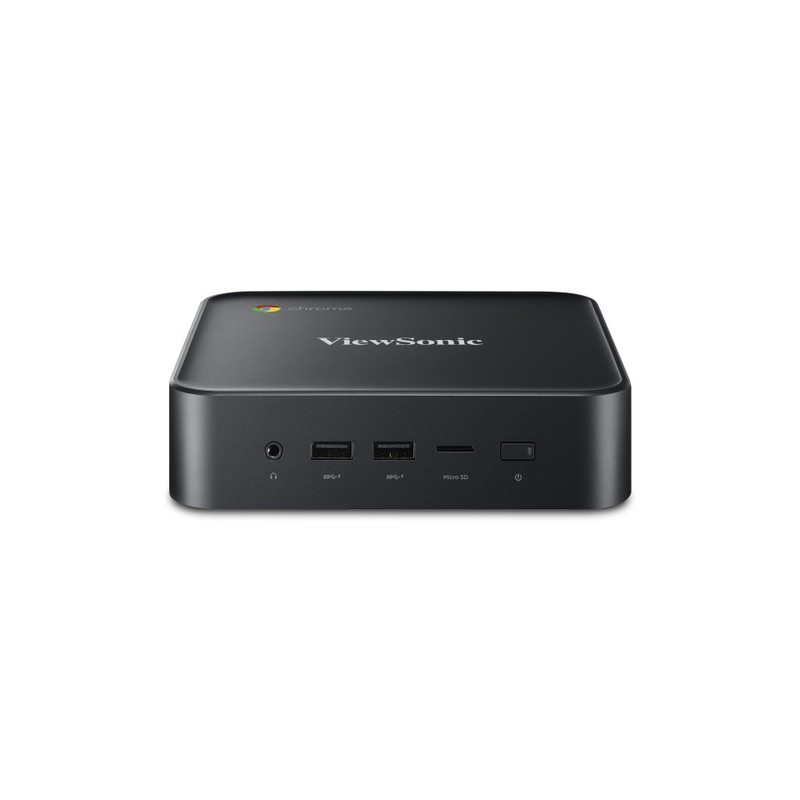 Viewsonic NMP760 PC/stazione di lavoro Intel® Celeron® 5205U 8 GB DDR4-SDRAM 64 GB eMMC ChromeOS Mini PC Nero