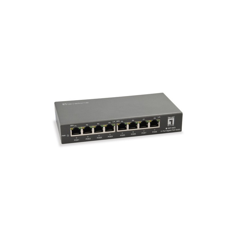 LevelOne GEP-0823 switch di rete Gigabit Ethernet (10/100/1000) Suppo