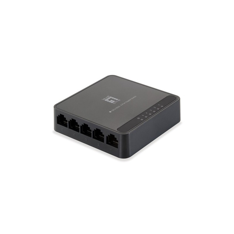 LevelOne GEU-0522 Gigabit Ethernet (10/100/1000) Nero