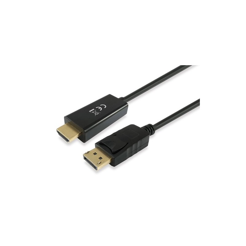 Equip 119390 cavo e adattatore video 2 m DisplayPort HDMI Nero