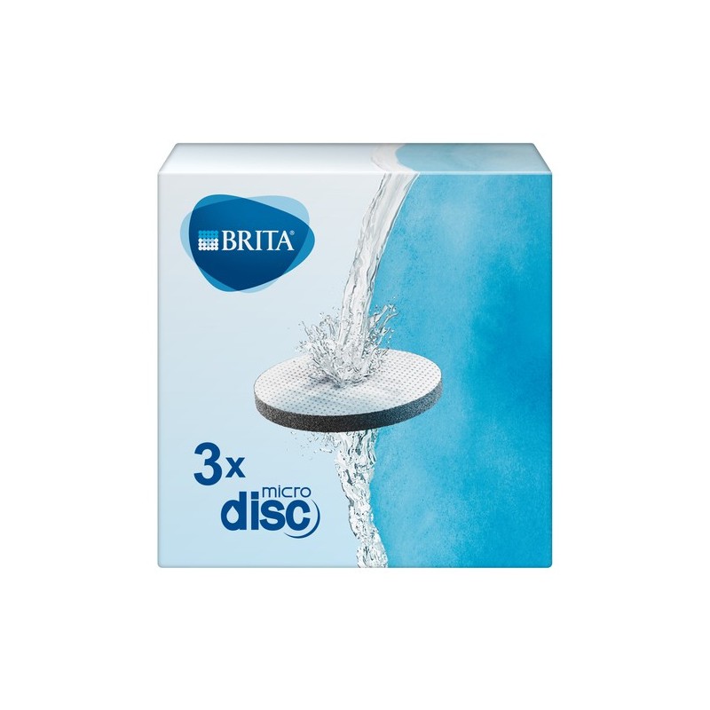 Brita Filtri per acqua MicroDisc Pack 3 - Per 3 mesi di filtrazione