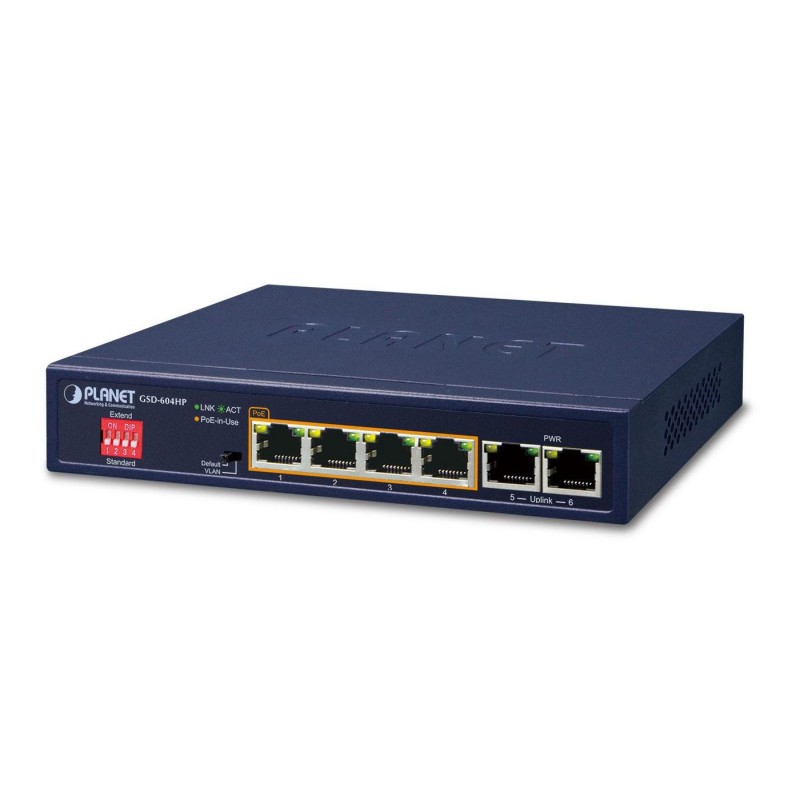 4-Port 10/100/1000T 802.3at