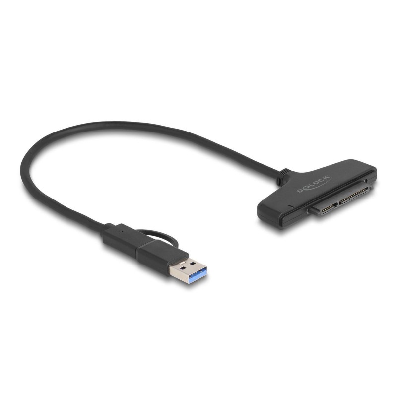 Delock Convertitore da USB a SATA 6 Gb/s con connettore USB Type-C o 