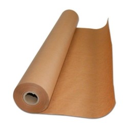 Roll di carta Fabrisa Kraft Marron 1x25m