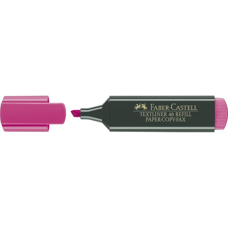 Faber-Castell Textliner 48 Pennarello fluorescente - Punta a scalpell