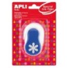 APPI Snow Copa perforador - Figura di 25,4 mm - Perfere di carta, car