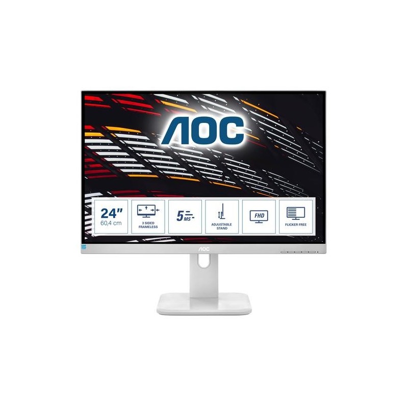 AOC P1 24P1/GR LED display 60,5 cm (23.8&quot;) 1920 x 1080 Pixel Full HD 