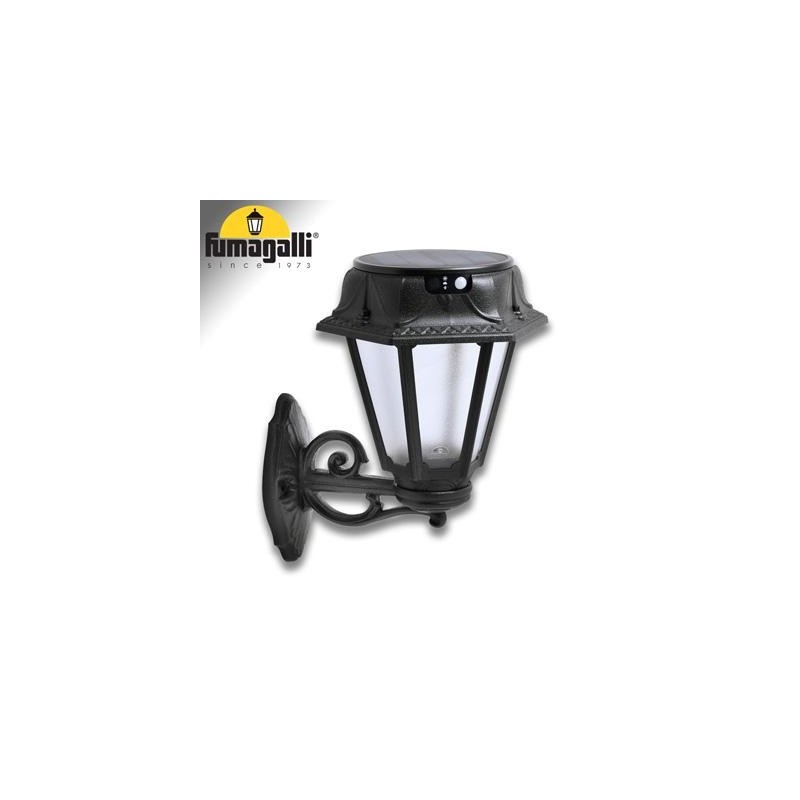 BISSO/ROSETTA NERO SATIN SOLAR LED &Atilde;150 PIR CCT SET