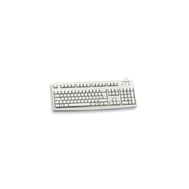 CHERRY G83-6104 tastiera USB QWERTY Inglese US Grigio