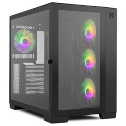 NOX HUMMER ASTRA CAJA CAJA Semitorerre ATX, Micro ATX - vetro tempera