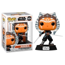 Funko Pop Star Wars The Mandalorian Ahsoka with Sabres - Figura in vi