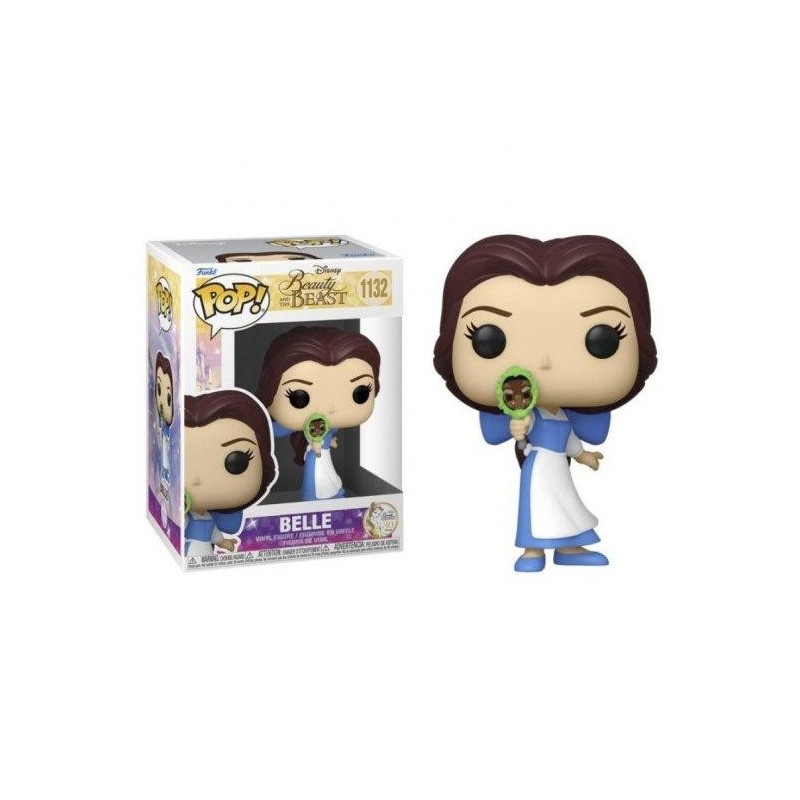 Funko Pop Disney La Bella e la Bestia Belle con specchio - Figura in 