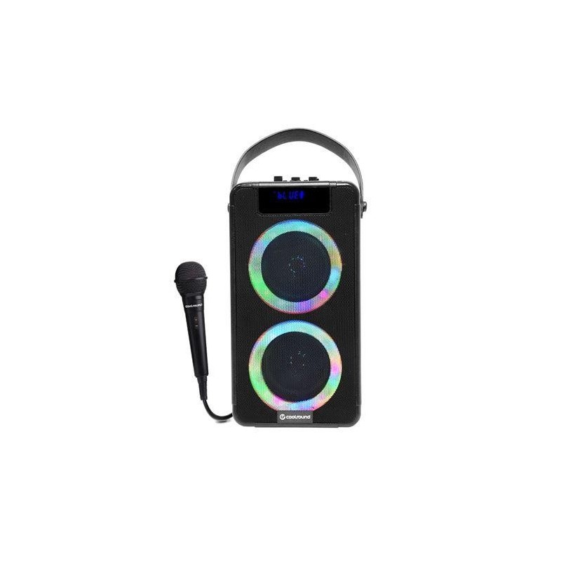 CoolSound Party Boom A360 Bluetooth 100W 2x 4 - LED LED - USB, MicroS