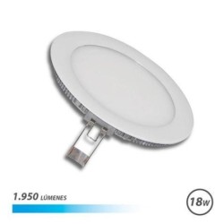 Downlight da incasso ultrapiatto Elbat LED - Luce fredda 18W 1950LM - Design a basso profilo - Bianco freddo