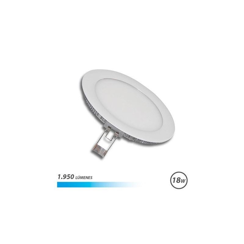 Downlight da incasso ultrapiatto Elbat LED - Luce fredda 18W 1950LM - Design a basso profilo - Bianco freddo