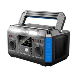 Elbat Generador de Energia Portatil - 600W - Bateria de Litio - Displ