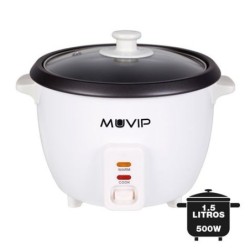 Muvip Arrocera - Capacidad 1.5 Litros - Potencia 500W - Sistema de Co