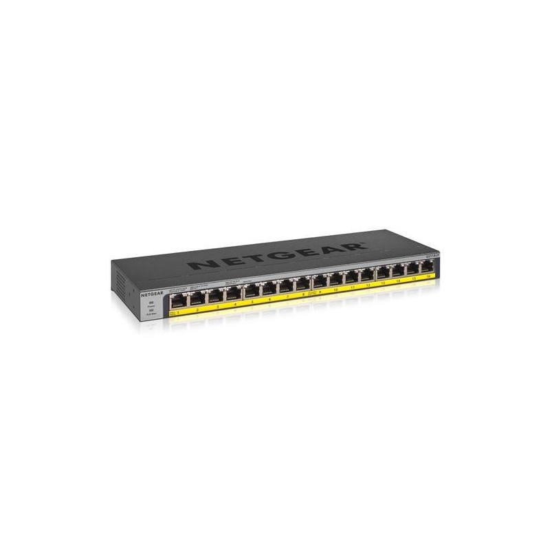 NETGEAR GS116LP Non gestito Gigabit Ethernet (10/100/1000) Supporto P