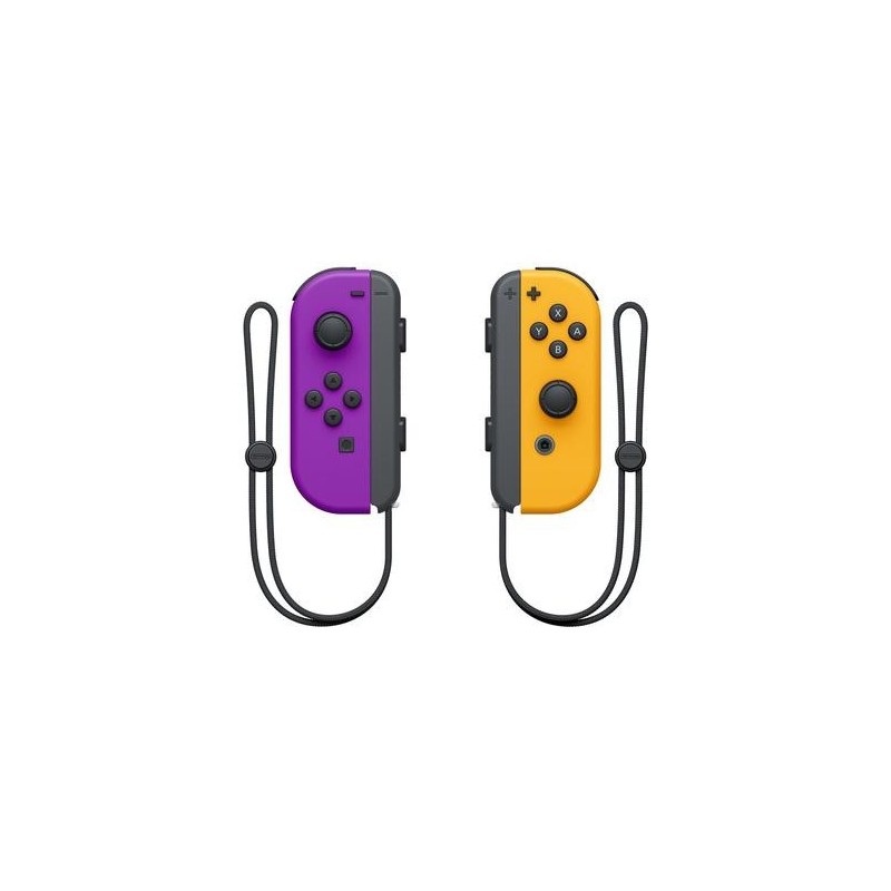 Nintendo Joy-Con Nero, Arancione, Porpora Bluetooth Gamepad Analogico