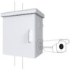 Lanview RCCTV004 rack 0U Bianco (Maxi Classic Pole Mounted - CCTV Cab