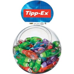 Tipp -ex micro nastro twist espositore 60 nastri correttivi 5,00 mm x