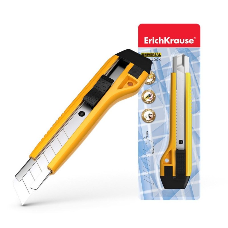 Erichkrause Cuter con Fissatore Automatico Universale - Sistema di Ri