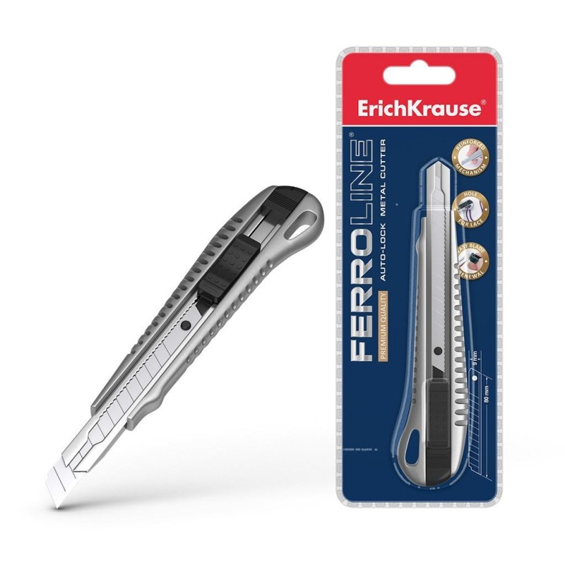 Erichkrause Metallic Cuter con fissatore automatico - Sistema di rite