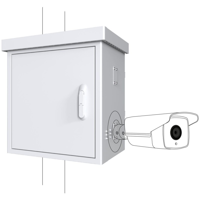 Maxi Radius Pole Mounted CCTV