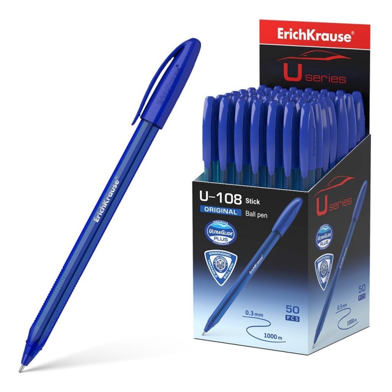 Penna stick originale Erichkrause U-108 - Tecnologia Ultra Glide - In