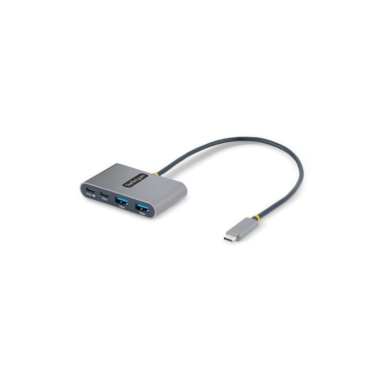 StarTech.com Hub USB-C a 4 porte con 100W Power Delivery Pass-Through