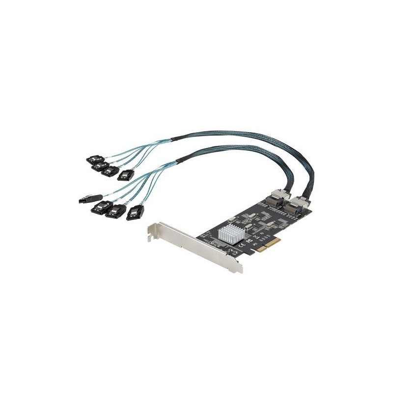 StarTech.com Scheda SATA PCI Express a 8 porte - Adattatore/convertit