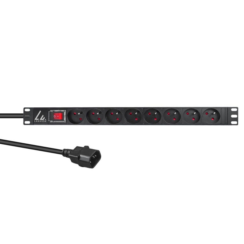 19&#039;&#039; rack mount power strip,