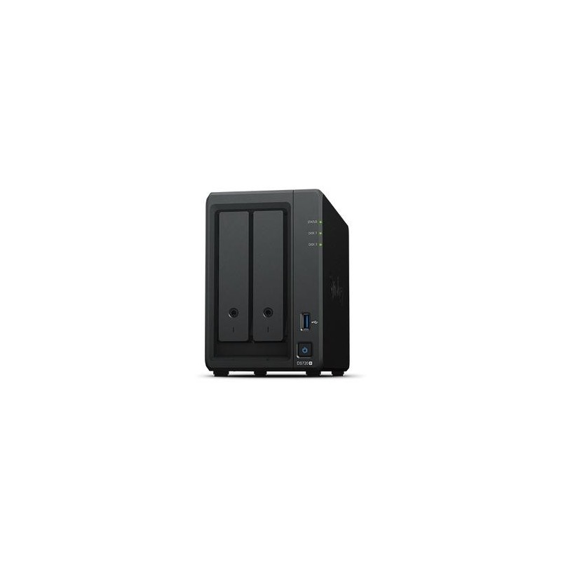 SYNOLOGY NAS TOWER 2BAY 2.5/3.5 HDD SATA, 2xSSD NVME M.2 2280, INTEL 