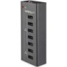 StarTech.com Stazione Ricarica a 7 porte USB con 5x Porte 1A e 2x Por