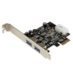 StarTech.com Adattatore scheda SuperSpeed USB 3.0 con 2 porte PCI Exp