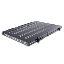 StarTech.com Ripiano 1U regolabile ventilato per rack 19&quot; - Robusto r