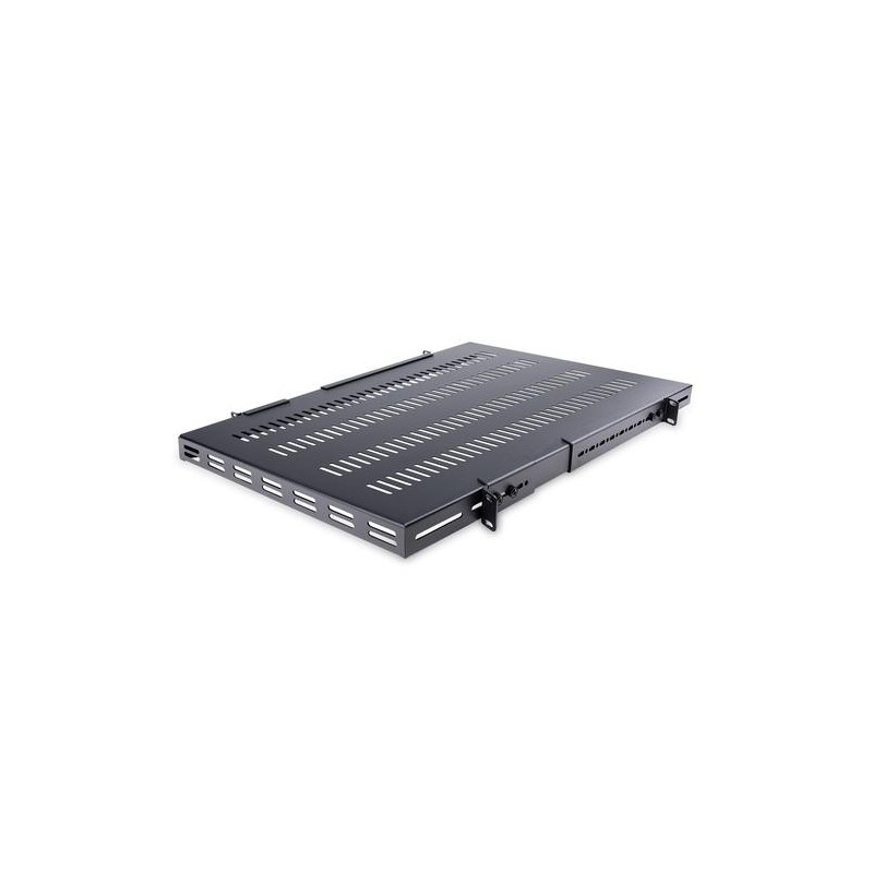 StarTech.com Ripiano 1U regolabile ventilato per rack 19&quot; - Robusto r