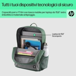 HP Zaino Campus Green