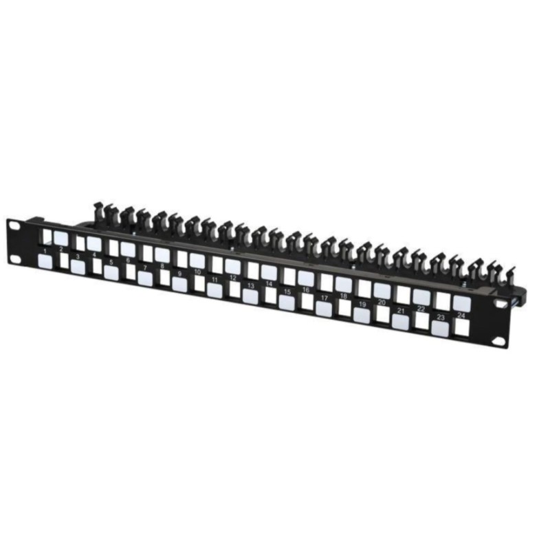 Lanview LVN127597 pezzo di pannello 1U 24-ports UTP Cat6a patch - pa