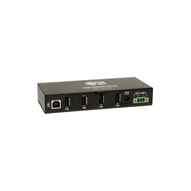 Tripp Lite U223-004-IND hub di interfaccia USB 2.0 480 Mbit/s Nero