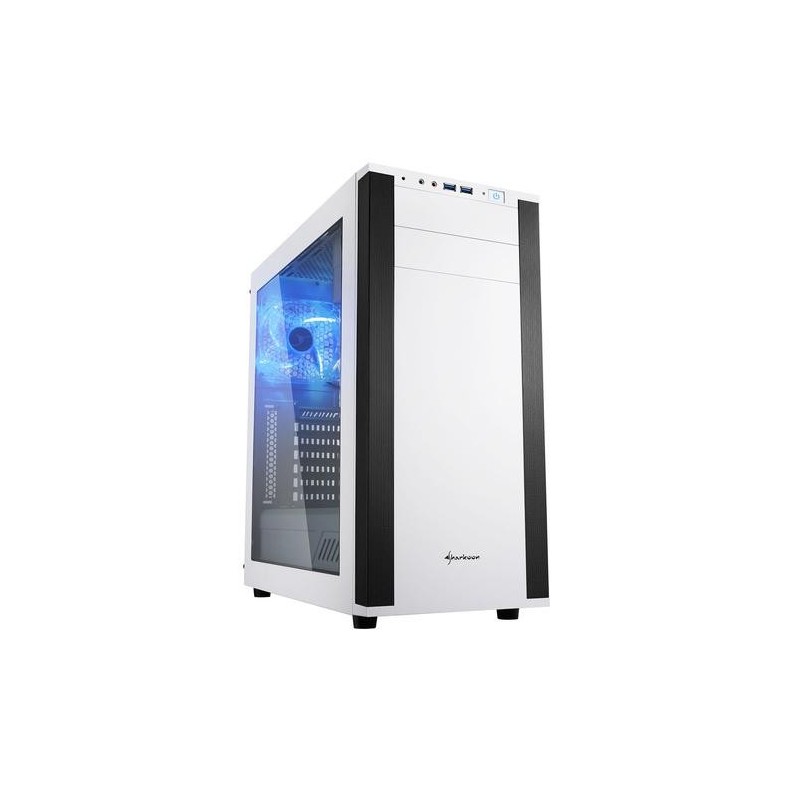 SHARKOON CASE M25-W ATX, 7 SLOT, USB 3.0 + AUDIO FRONTALI, COLORE BIA