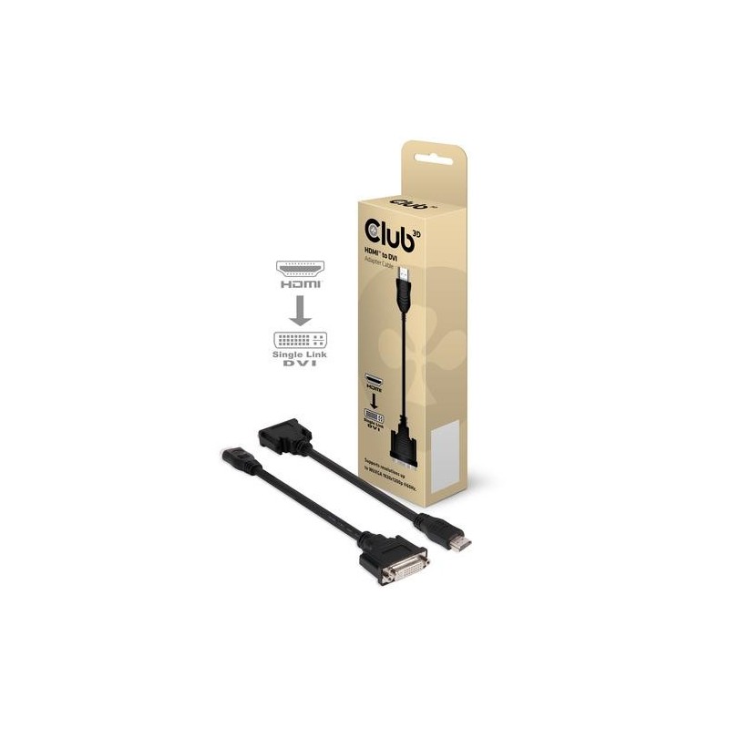 CLUB3D HDMI to DVI Single Link Passive Adapter