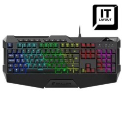 SHARKOON TASTIERA GAMING A MEMBRANA SKILLER SGK4 RGB, LAYOUT ITA